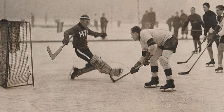Piet Van Heeswijk op natuurijs