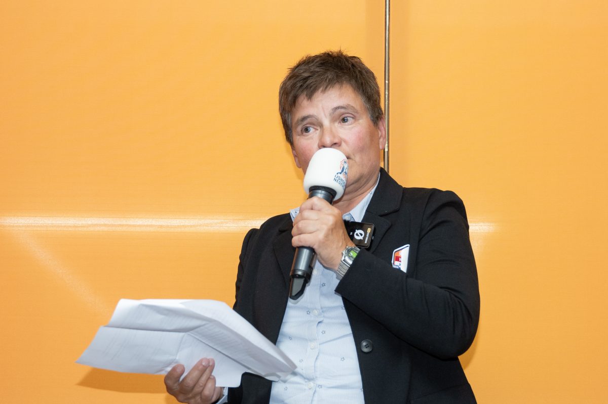 Speech van Marion Pepels tijdens de lidmaatschapsceremonie van de Hockey Hall of Fame