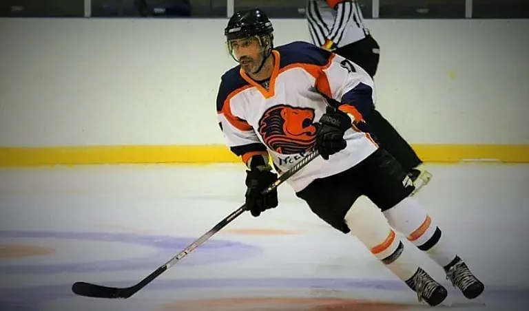 Ron Berteling in Oranje