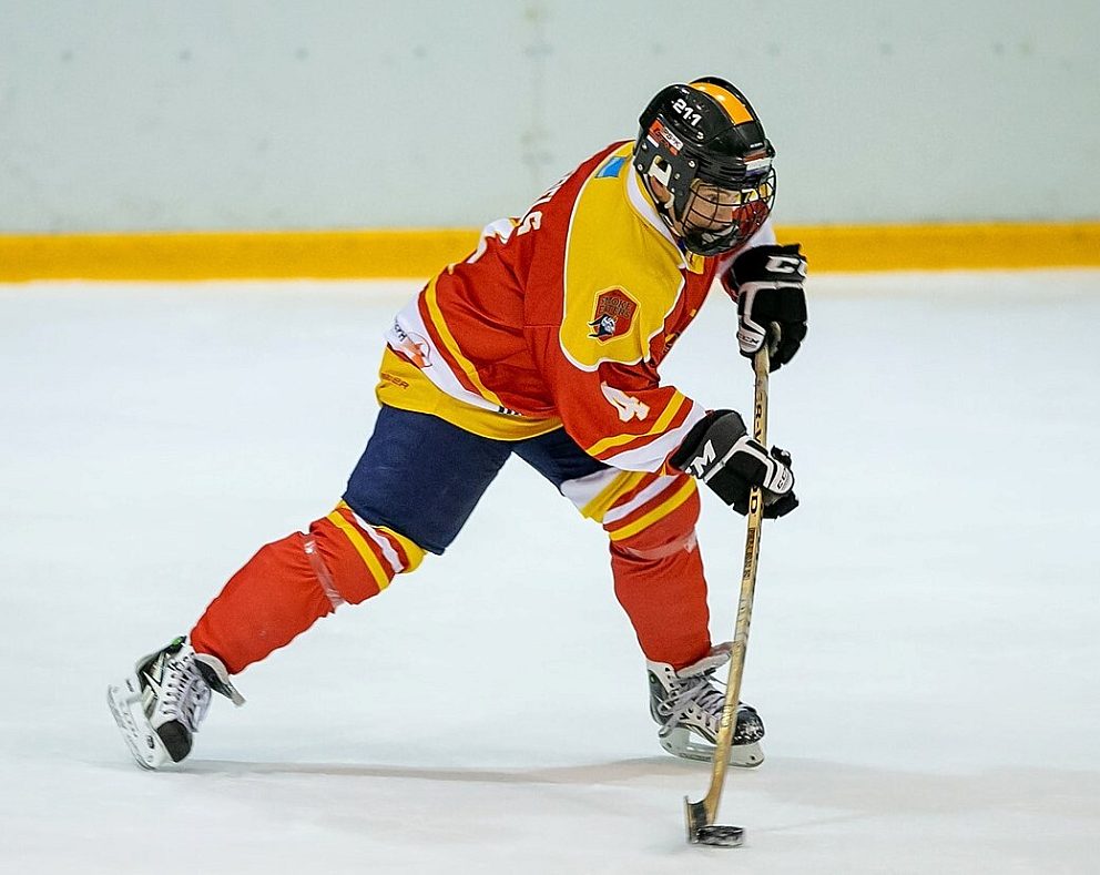 Marion Pepels in actie in de Duitse competitie