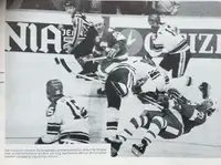 Rick Van Gog vloert Guy Lafleur - WK 1981