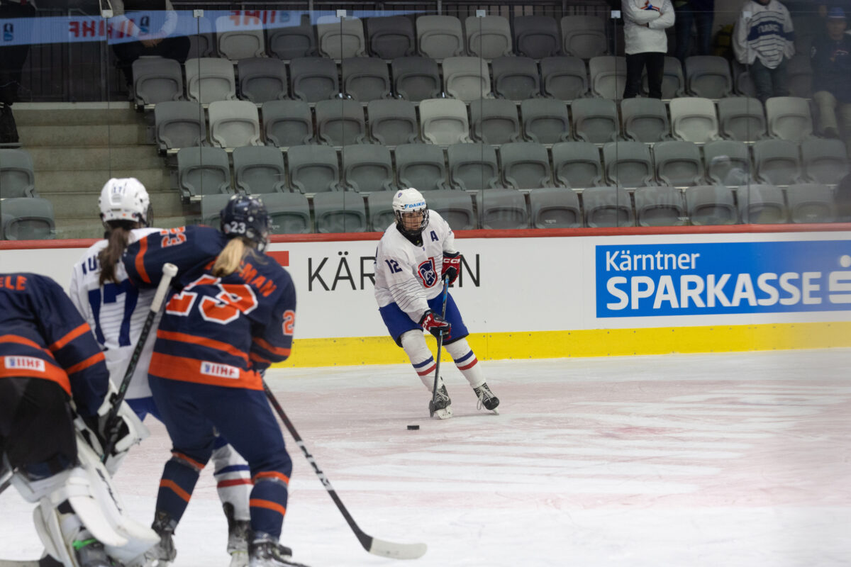 Nederland vrouwen vs Frankrijk 45