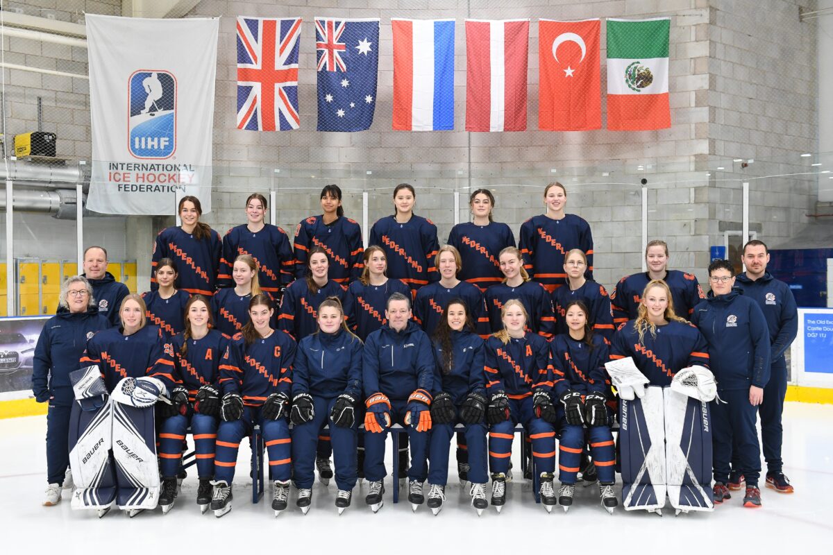 Nederland U18 vrouwen wk Dumfries 2023
