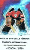 Logo Hockey Sur Glace Femenin Tournoi International Mondial1999