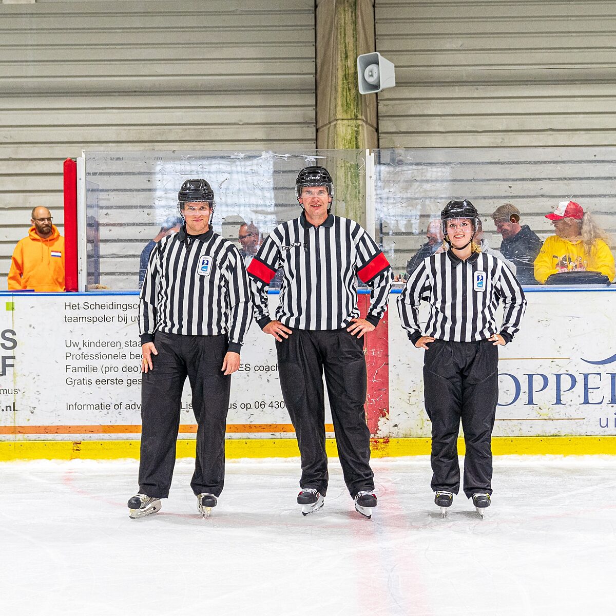 Scheidsrechters U18 oefenwedstrijd