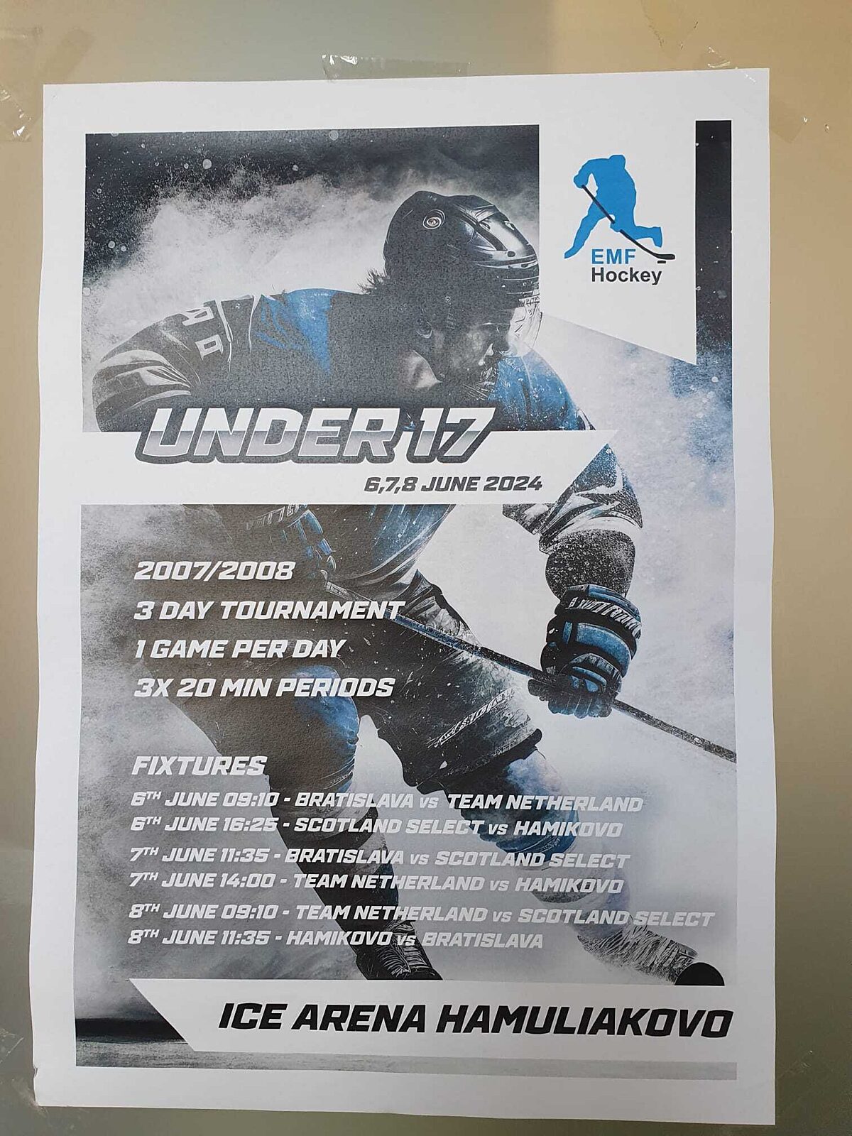 Poster toernooi