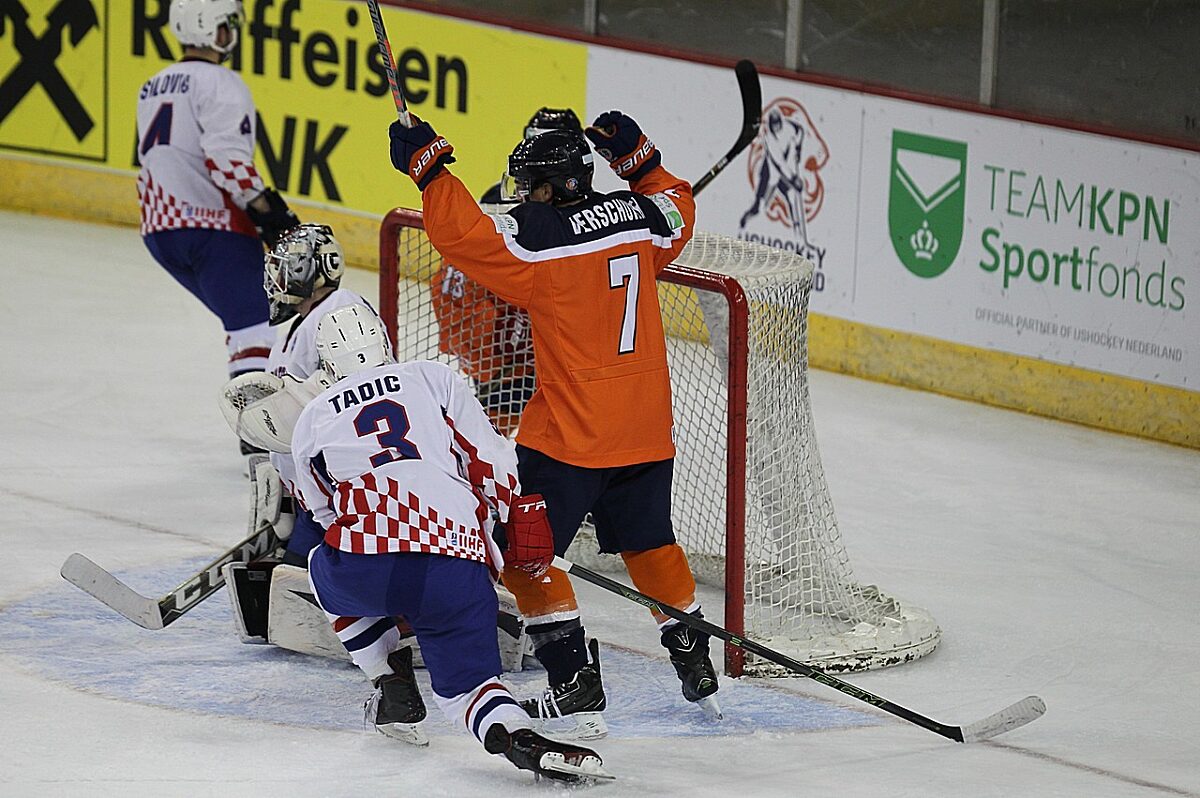 Nick Verschuren in Oranje 2017 tegen Kroatië