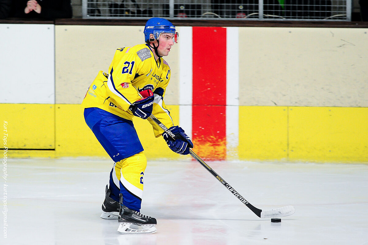 Phantoms De Herdt puck aan stick 2016