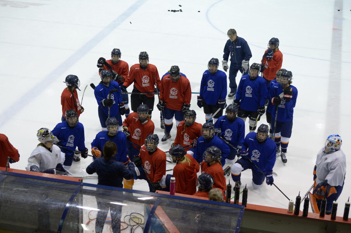 Vrouwenteam Thialf trainingskamp
