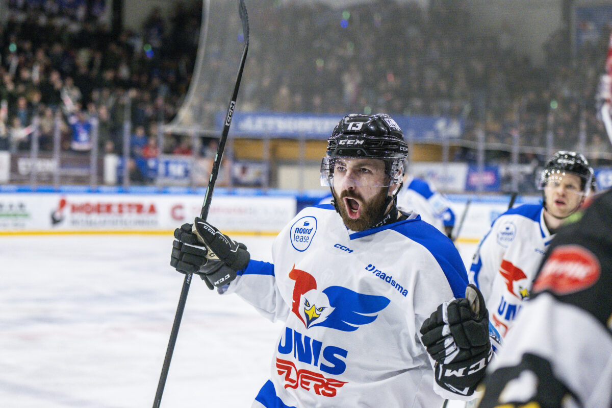 Tony Demelinne scoorde op de powerplay in de finale tegen Geleen.