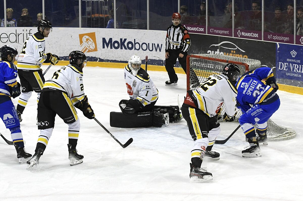 OG Capitals vs Gijs Marne Groningen doel actie