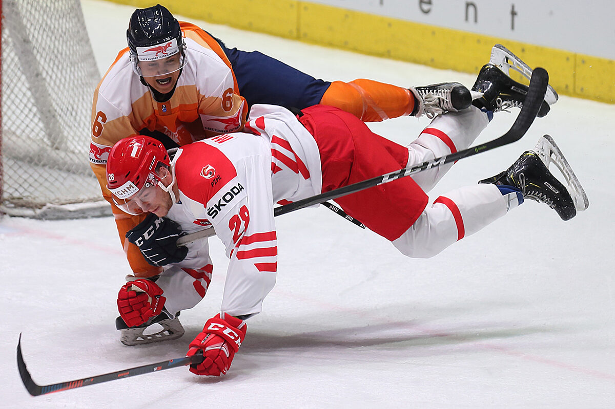 WK Tallinn Nederland Polen Ernesto Klem in duel