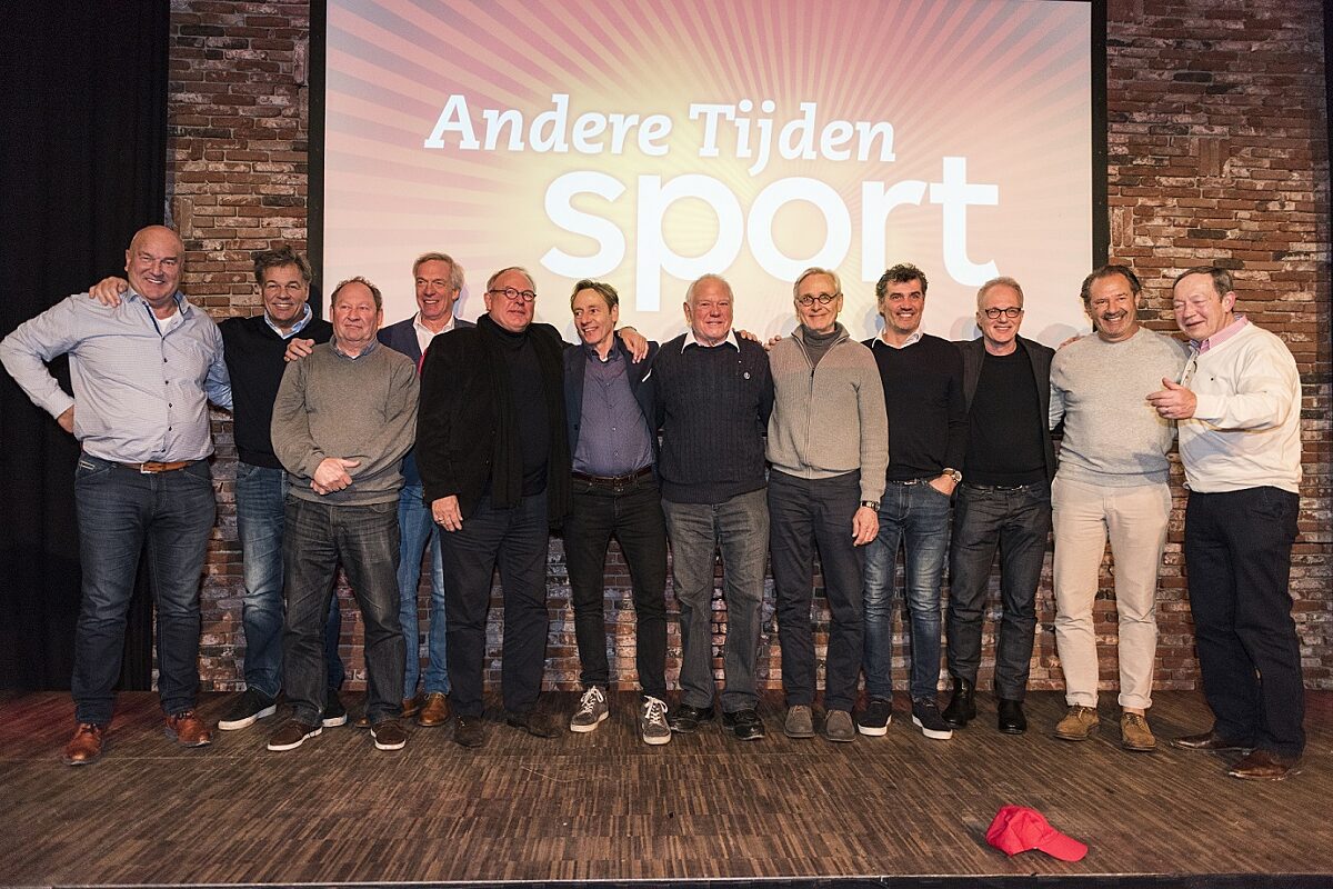 Hans Westberg en oud internationals