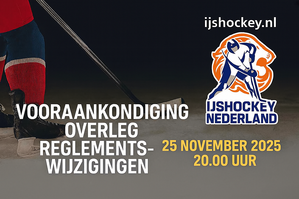 Vooraankondiging reglemente 25 november 2025