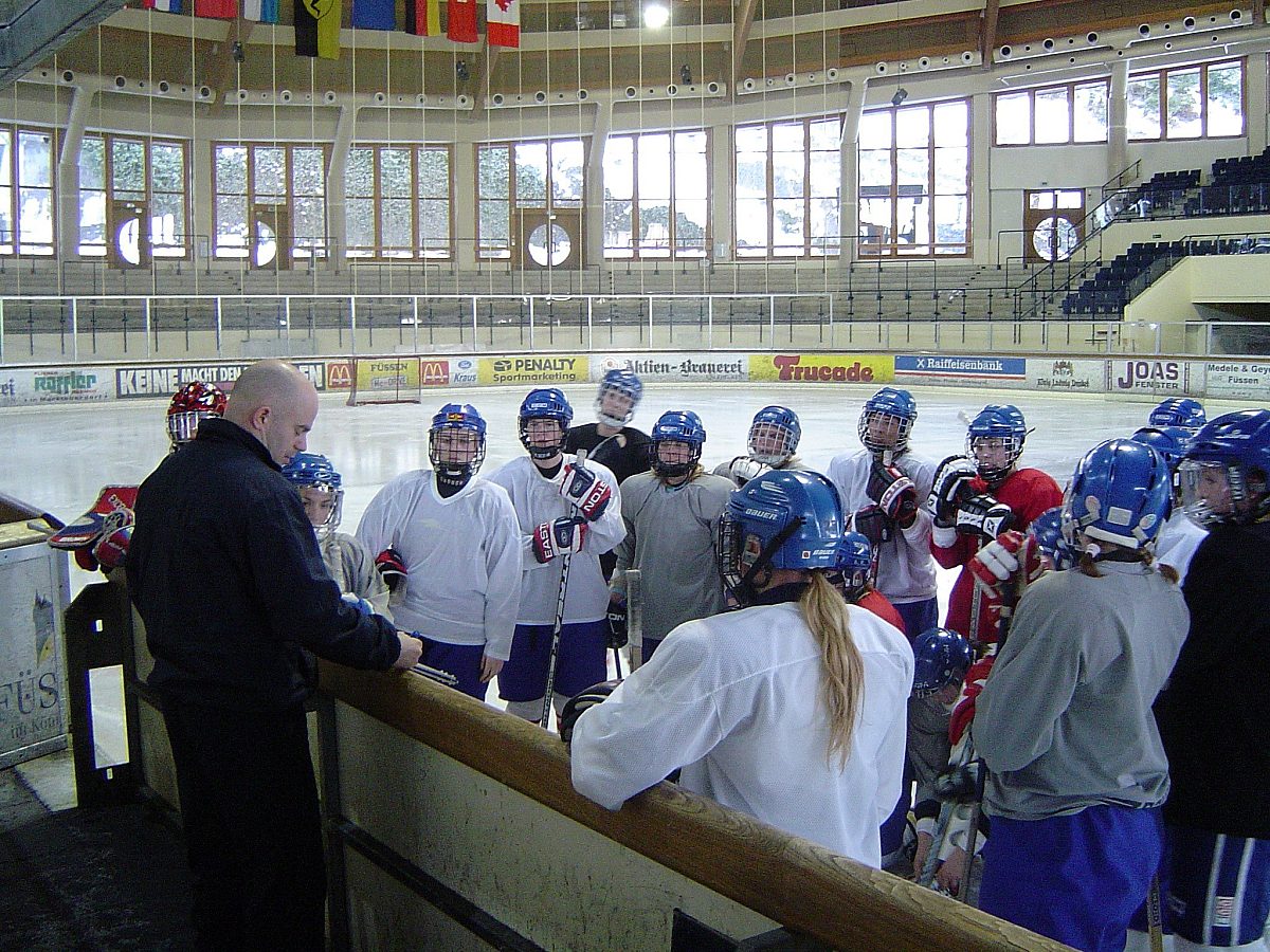 Foto Vrouwen Training Fussen2003