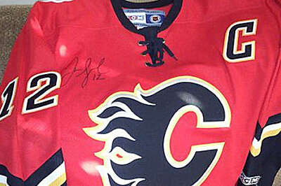 Div veiling iginla jersey 2012