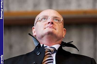 Pascal Nuchelmans enkele jaren geleden bij een wedstrijd tussen Nederland en België