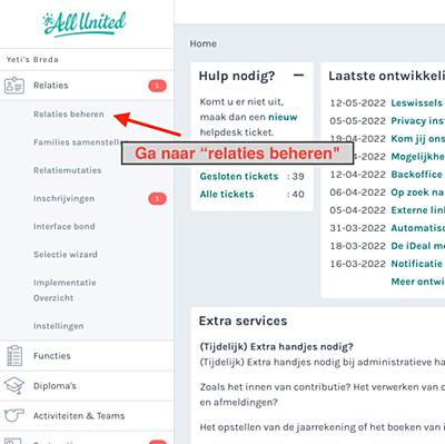 Relatiesbeheren All United I Jshockey Nederland