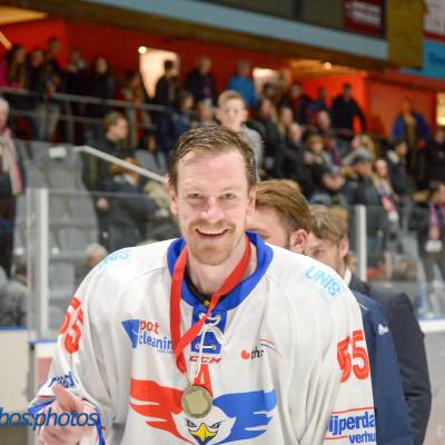 Flyers Beneliga finale Turcotte medaille 2017