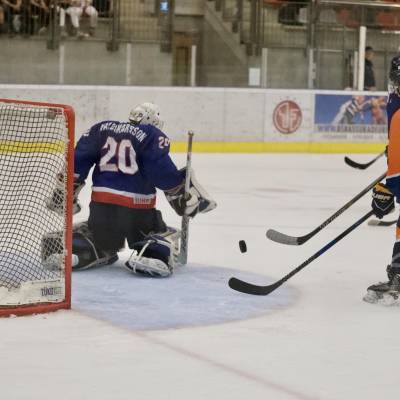Nederland I Jsland oefenwedstrijd redding I Jsland