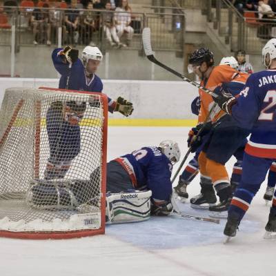 Nederland I Jsland oefenwedstrijd scrimage voor doel