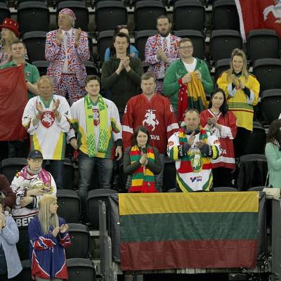 Oranje Litouwen WK Litouwse fans 2017