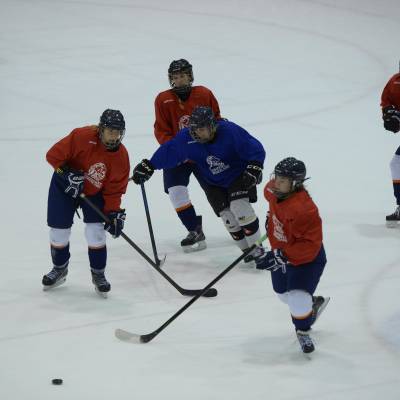 Oranje vrouwen trainingskamp Thialf 15