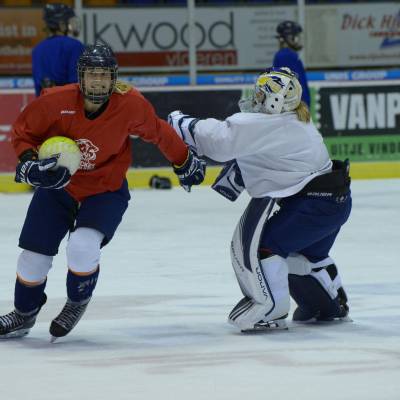 Oranje vrouwen trainingskamp Thialf 23