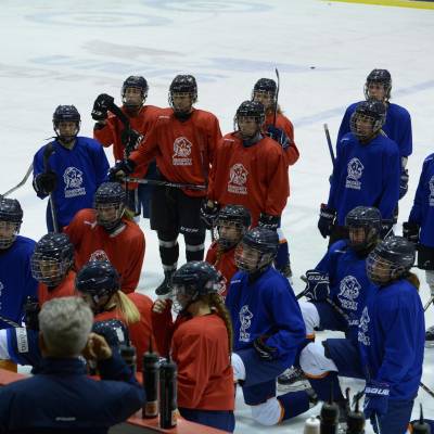 Oranje vrouwen trainingskamp Thialf 30