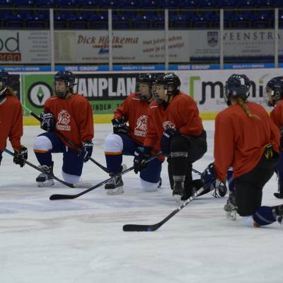 Oranje vrouwen trainingskamp Thialf 36