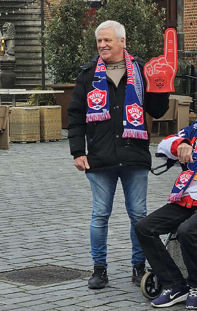 Marcel Nillisen groot Devils fan in ruste