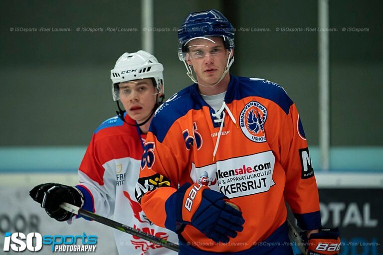 Mike Verschuren Kemphanen 1e divisie 2020 tegen Flyers