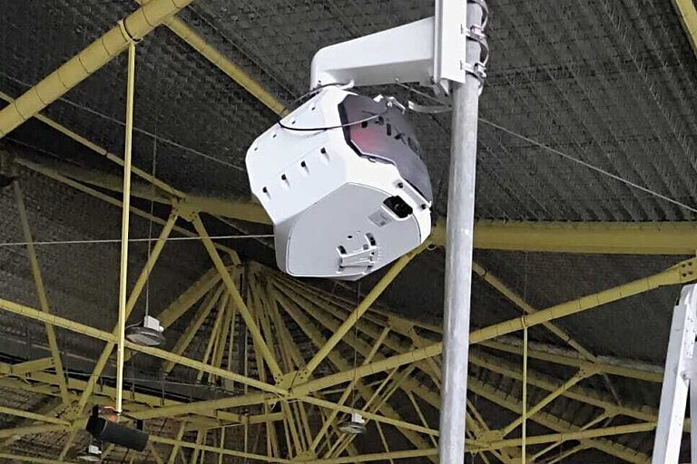 Pixellot camera in Triavium Nijmegen