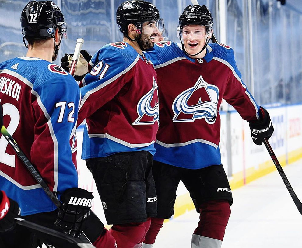 Colorado Avalanche NHL viert goal