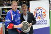 Ron Berteling in actie voor Rotterdam Panda's