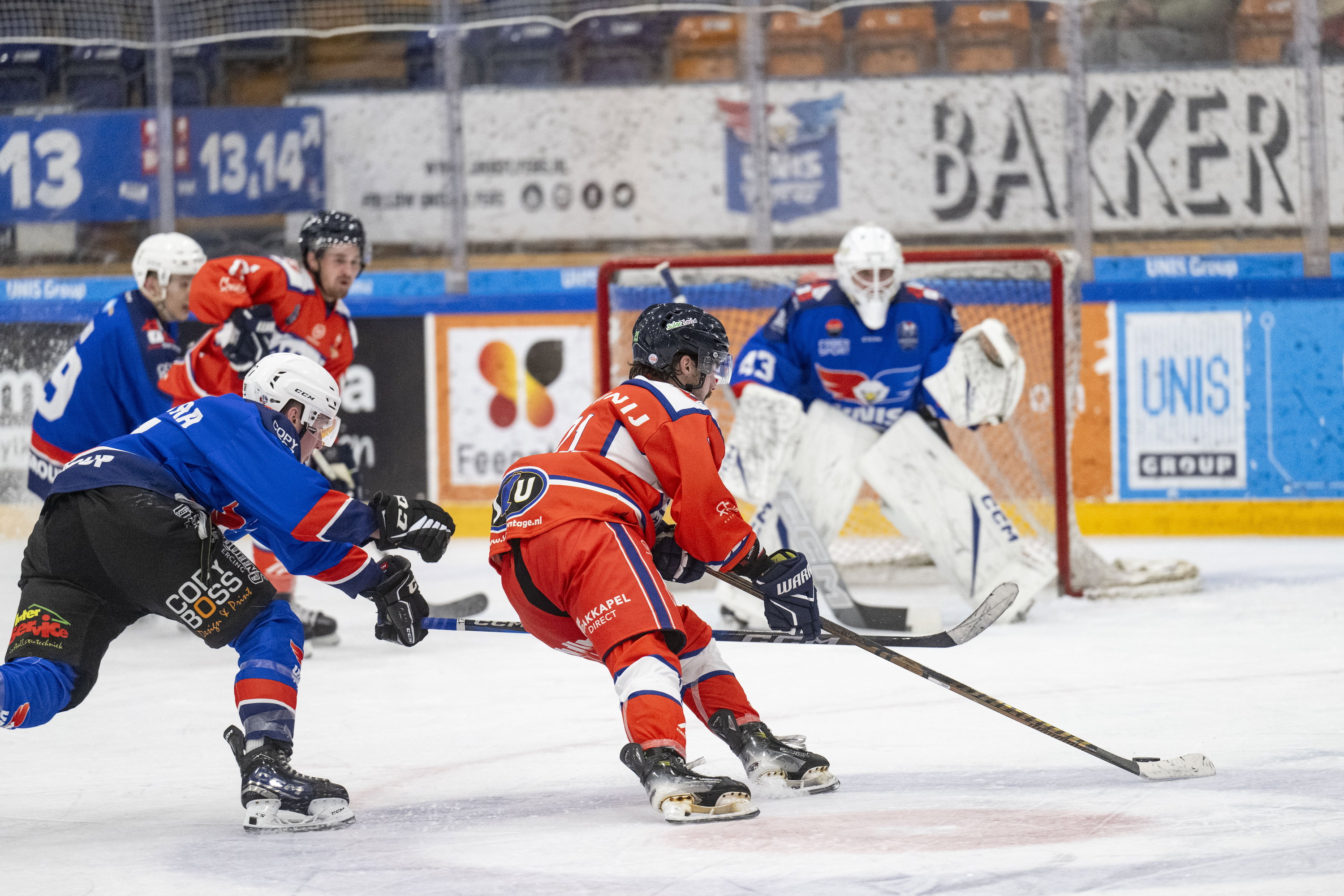Heerenveen hield twintig minuten goed stand tegen Nijmegen.