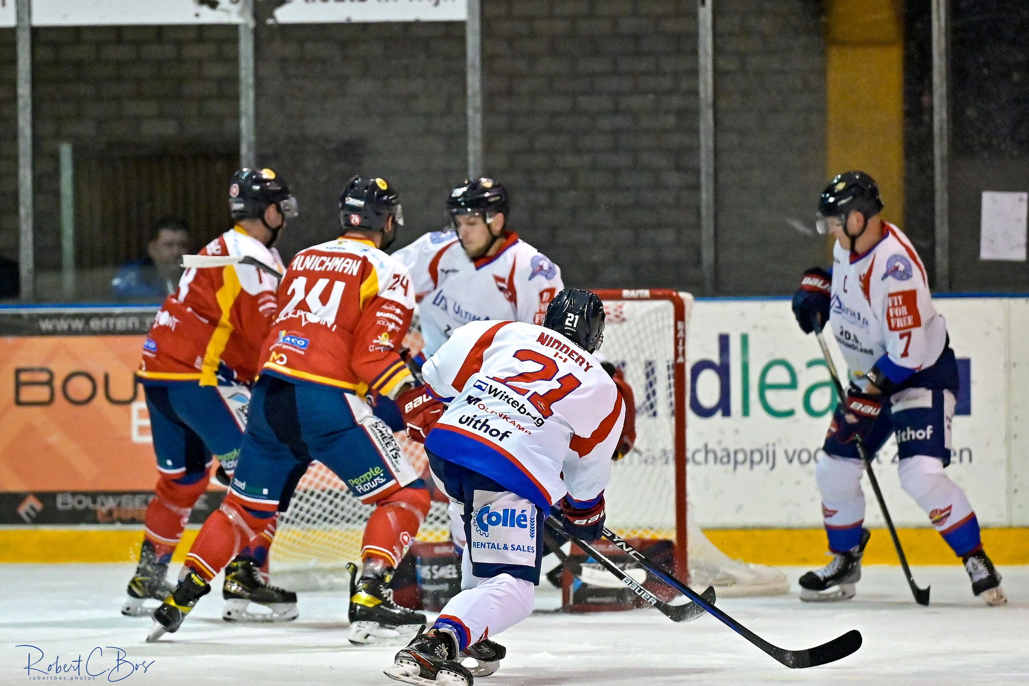 Chad Niddery in actie voor Den Haag