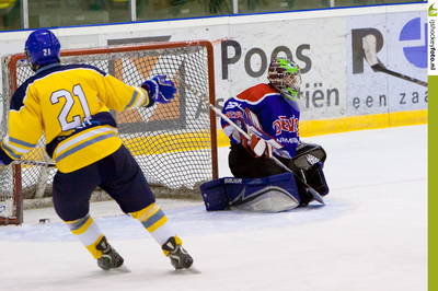 Boris Coehors in actie met Tilburg
