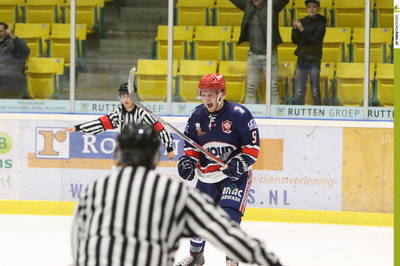 Devils vs Trappers 2017 Kay Gielen juicht