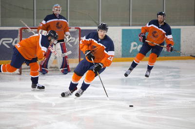 Guus van Nes in actie voor Oranje