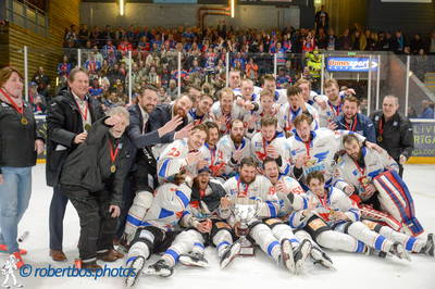 Hijs Flyers Beneliga kampioensfoto Flyers 2017