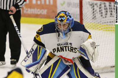 Kevin Riedijk in actie namens Zoetermeer Panters in 2019