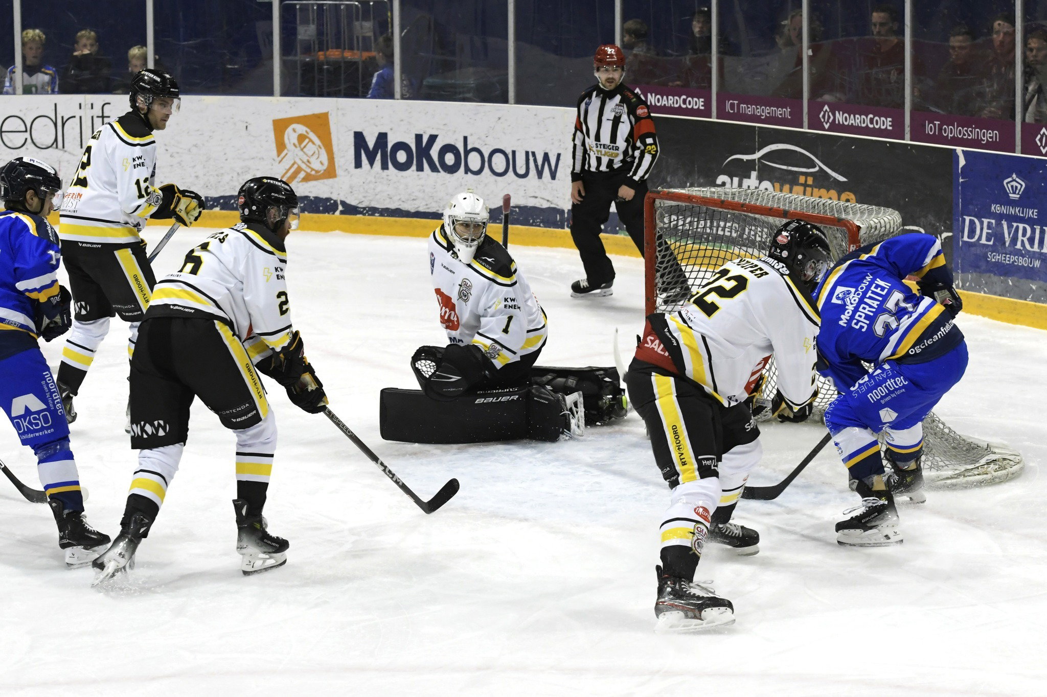 OG Capitals vs Gijs Marne Groningen doel actie