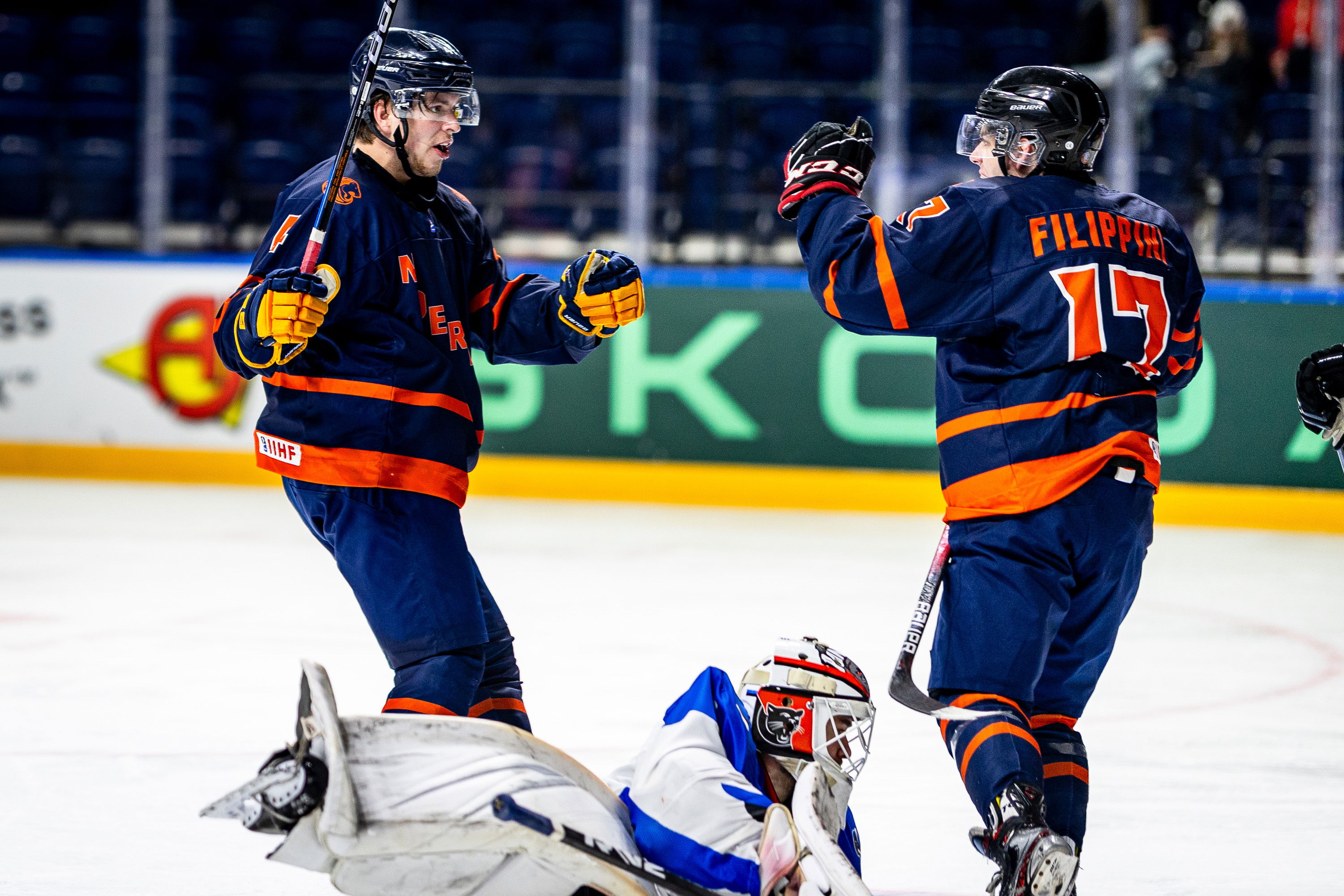 Finn Filipini scoorde zijn 1e doelpunt voor Oranje