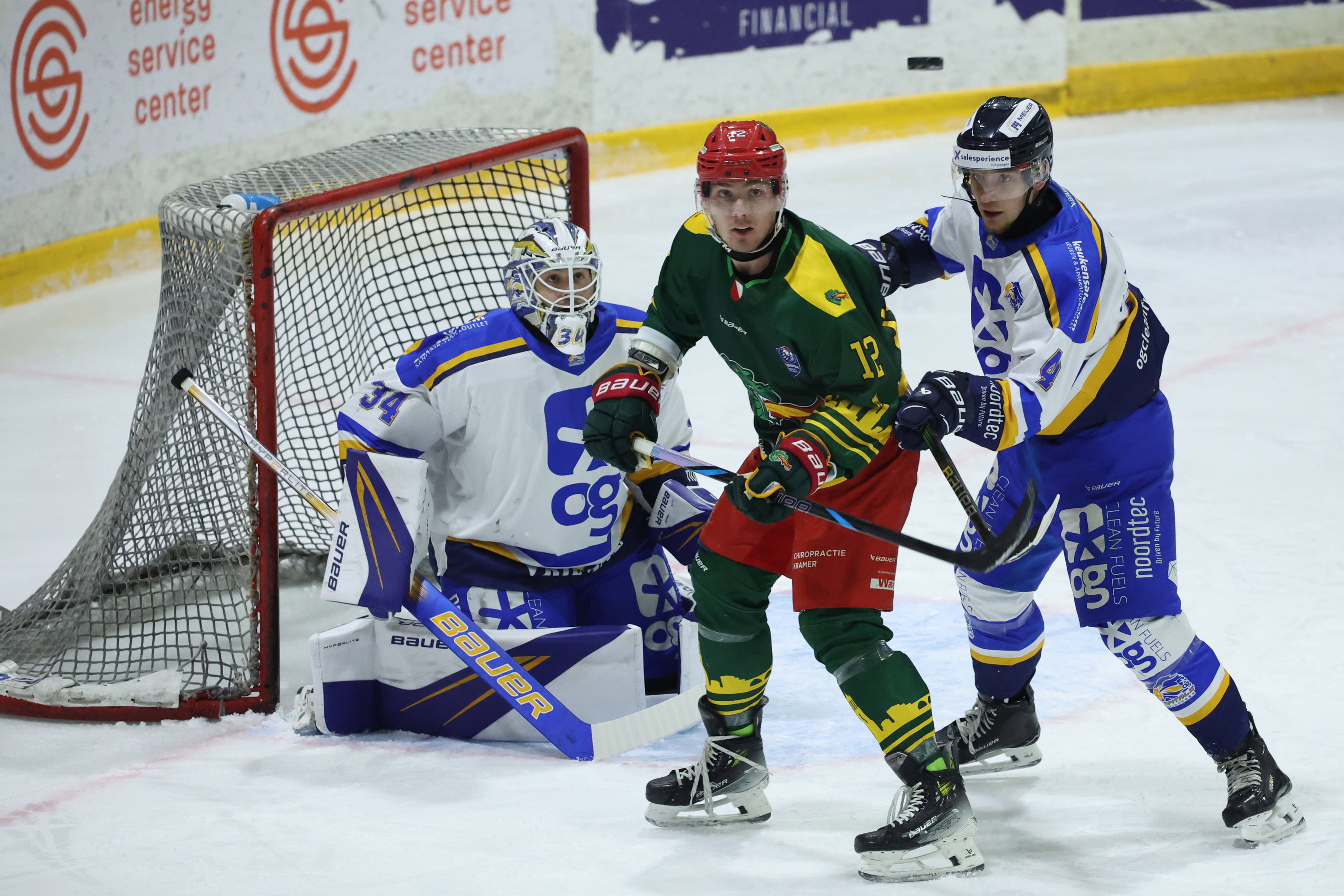 Duel voor het doel van Leeuwarden in het duel in Utrecht