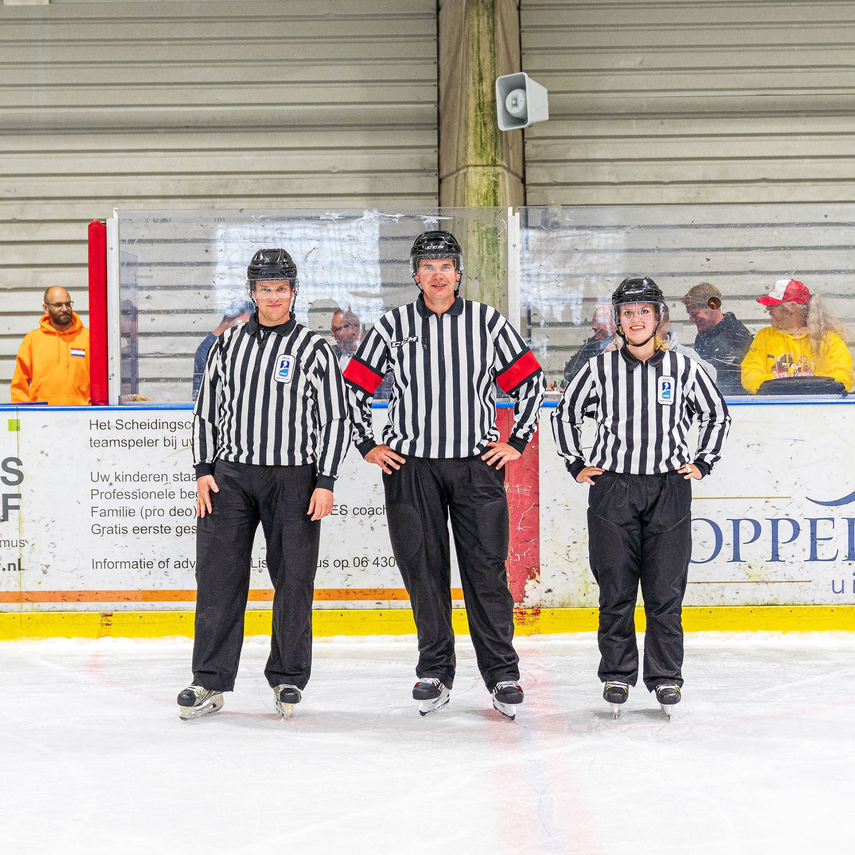 Scheidsrechters U18 oefenwedstrijd