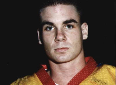 Steve Kruize in zijn jongere jaren. Hij maakte later een rentree in Geleen.