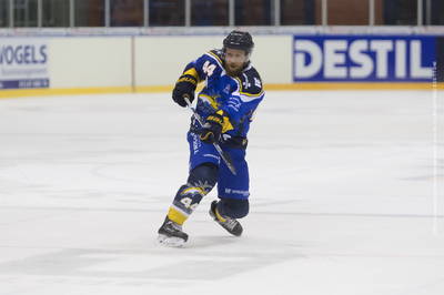 Jordy van Oorschot in actie voor Tilburg Trappers