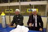 Ludieke foto met Bert Simons en Jeroen Zwaanswijk