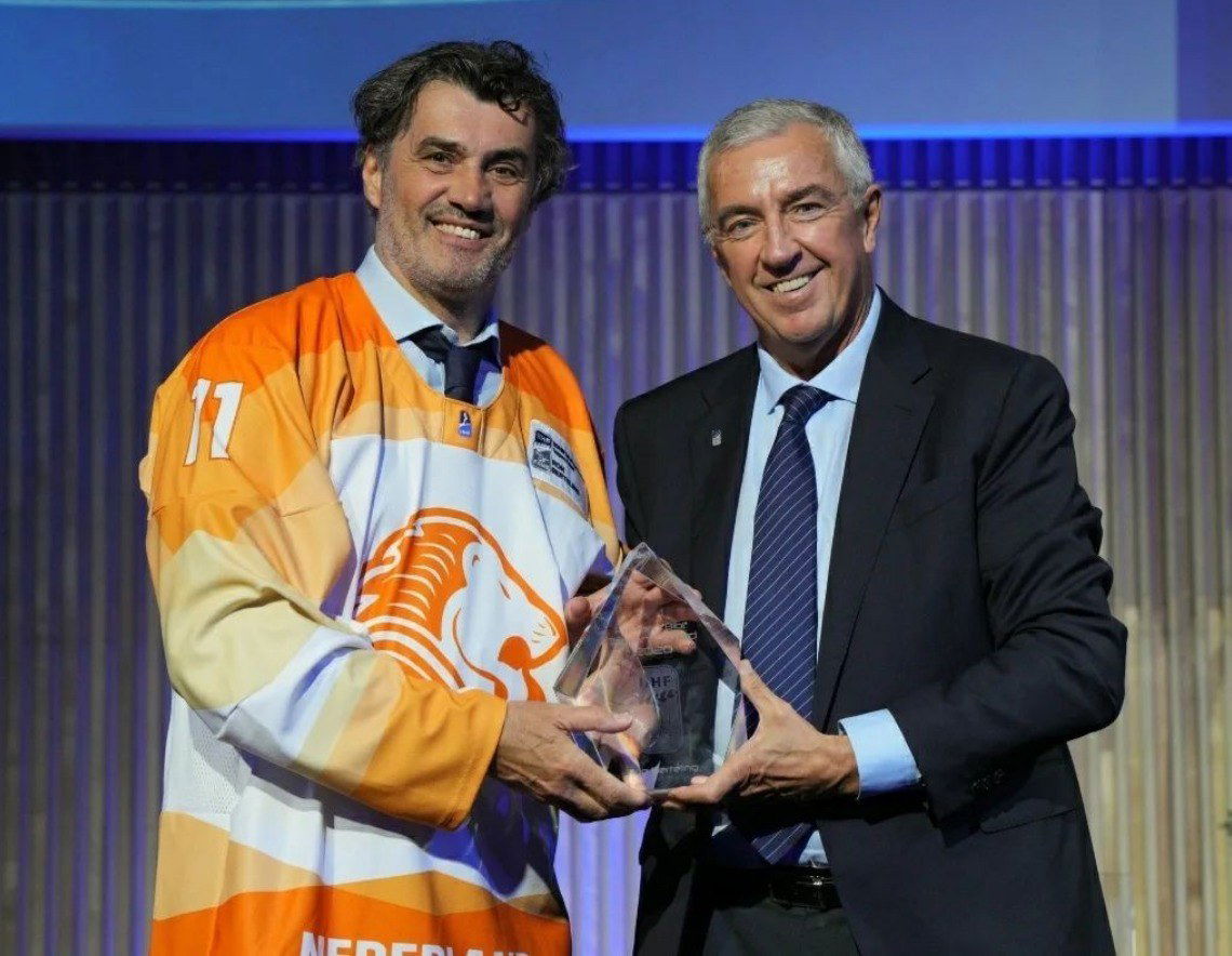 Ron berteling torriani award iihf